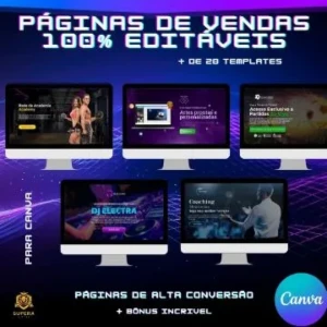 Seu Site Irresistível:Páginas de Venda CANVA + Bônus - Outros