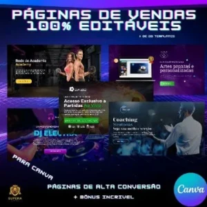 Seu Site Irresistível:Páginas de Venda CANVA + Bônus - Outros