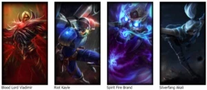 CONTA LEAGUE OF LEGENDS BR- 4 SKINS - 24 CHAMP - UNRANKED LOL