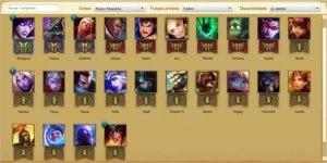 CONTA LEAGUE OF LEGENDS BR- 4 SKINS - 24 CHAMP - UNRANKED LOL