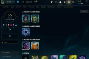 Lol Ferro, Upada na Mão, Level 32, 7.000 de Ea, 3 Skins - League of Legends