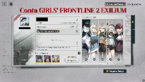 Girls' Frontline 2 Exilium - 30Kgemas+Melhores Personagens - Outros