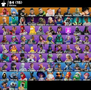 Conta Fortnite | 84 Skins | Son Goku | Entrega automática!