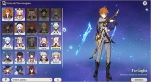 VEndo acc AR35 Child QIQI top demais varios rank 4 - Genshin Impact