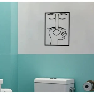 Quadro Vazado de Humor em MDF 30 x 20 cm