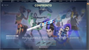 Conta Valorant com mais de R$ 1000 em skins