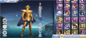 CONTA CDZ SERVER A3 - TOP - NA SEGUNDA MELHOR GUILD - Saint Seiya Awakening SSA