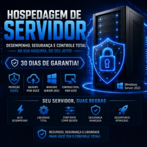 Hospede seu Servidor (Minecraft,Bot discord entre outros)