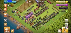 Conta full clash of clans