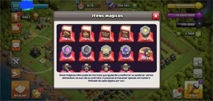 Conta full clash of clans