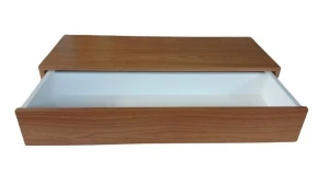 Mesa Suspensa Freijó com Gaveta 80x35x12cm - Artesanato e Personalizados