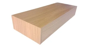Mesa Suspensa Freijó com Gaveta 80x35x12cm - Artesanato e Personalizados
