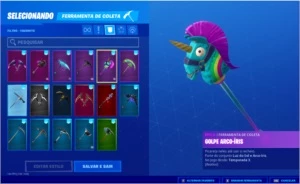 Conta Fortnite season 3 em diante completas