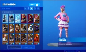 Conta Fortnite season 3 em diante completas