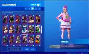 Conta Fortnite season 3 em diante completas