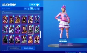 Conta Fortnite season 3 em diante completas