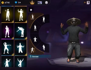 Conta de ff a venda Full emotes antigos - Free Fire