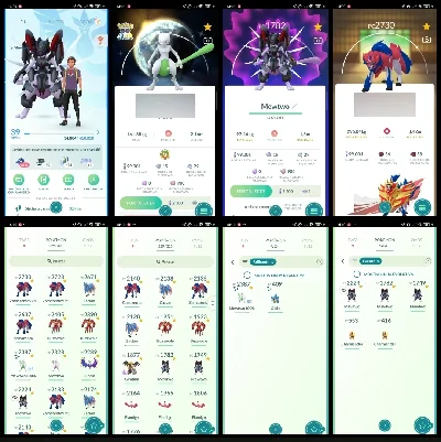 Nível 39! Mewtwo 100% Shiny (Shundo), Mewtwo Armadura, Q215 - Pokémon