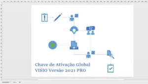 Chave Global Microsoft Visio Professional 2021 Original - Softwares e Licenças