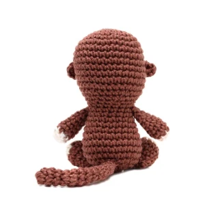 Mini Macaco em Amigurumi - Artesanato e Personalizados