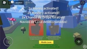 Conta de roblox, Focada em blox fruit.