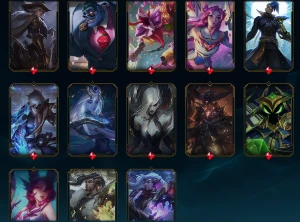 conta lol (bronze 109 skins), valorant (prata  e 3 skins) - League of Legends