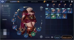 MIR4 - CONTA DE FARM LVL 51 COM 54K DE PODER - NA94