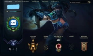 Conta LoL + Valorant - League of Legends