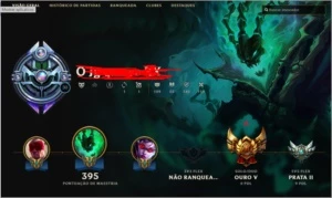 > Conta Gold 5 (Borda Diamante) - League of Legends LOL