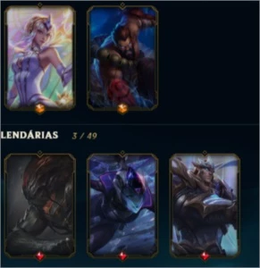 Conta de LoL - League of Legends