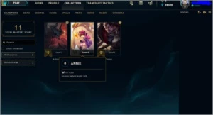 League of Legends Conta LOL