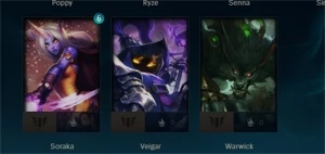 Conta League of Legends Bronze 3 MD10 2/10 LOL