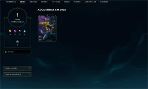 Conta League of Legends Bronze 3 MD10 2/10 LOL