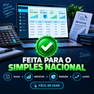 Calculadora de Preços e Taxas | Shopee Ml e Tiktok 2026/2027 - Planilhas e Dashboards