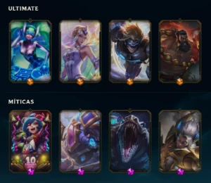 Conta League of Legends lvl 400 - Gold V - Todos Campeões LOL