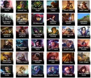 Conta League of Legends gold III (120 skins, 118 ícones) LOL