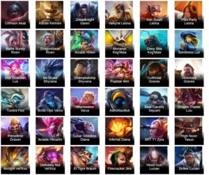Conta League of Legends gold III (120 skins, 118 ícones) LOL