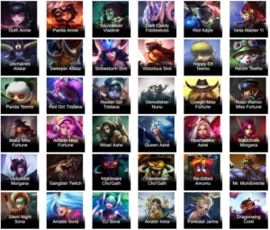 Conta League of Legends gold III (120 skins, 118 ícones) LOL