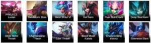 Conta League of Legends gold III (120 skins, 118 ícones) LOL