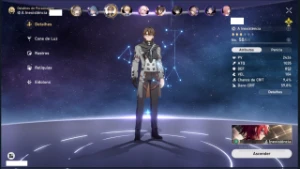 Conta star rail com dois bonecos 5* e lvl 32. - Honkai: Star Rail