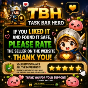 TBH: TaskBarHero Trainer Undetectable - Task Bar Hero