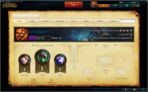 Conta lol lvl 16 +2 Campeões + 4600 Ip +1 Skin - League of Legends