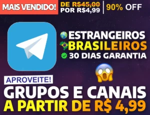 [Promoção] 1K Membros Telegram por apenas R$9,90
