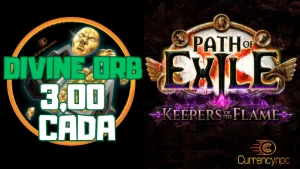 PATH OF EXILE 1 - DIVINE ORB -  KEEPERS OF THE FLAME - Path of Exile 1 e 2