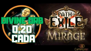 PATH OF EXILE - DIVINE ORB -  MIRAGE - PC - Path of Exile 1 e 2
