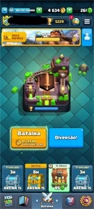 Rei lvl 12 desafiante 1 - Clash Royale