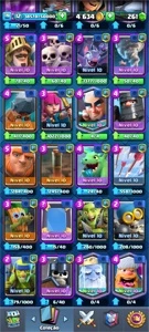 Rei lvl 12 desafiante 1 - Clash Royale