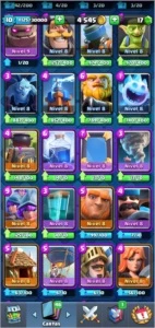 Conta Clash Royale top de linha