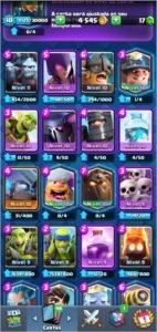 Conta Clash Royale top de linha