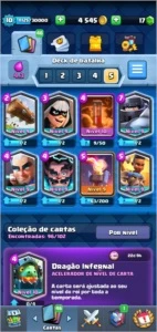 Conta Clash Royale top de linha